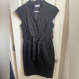 Black Calvin Klein Sheath Dress Size 4